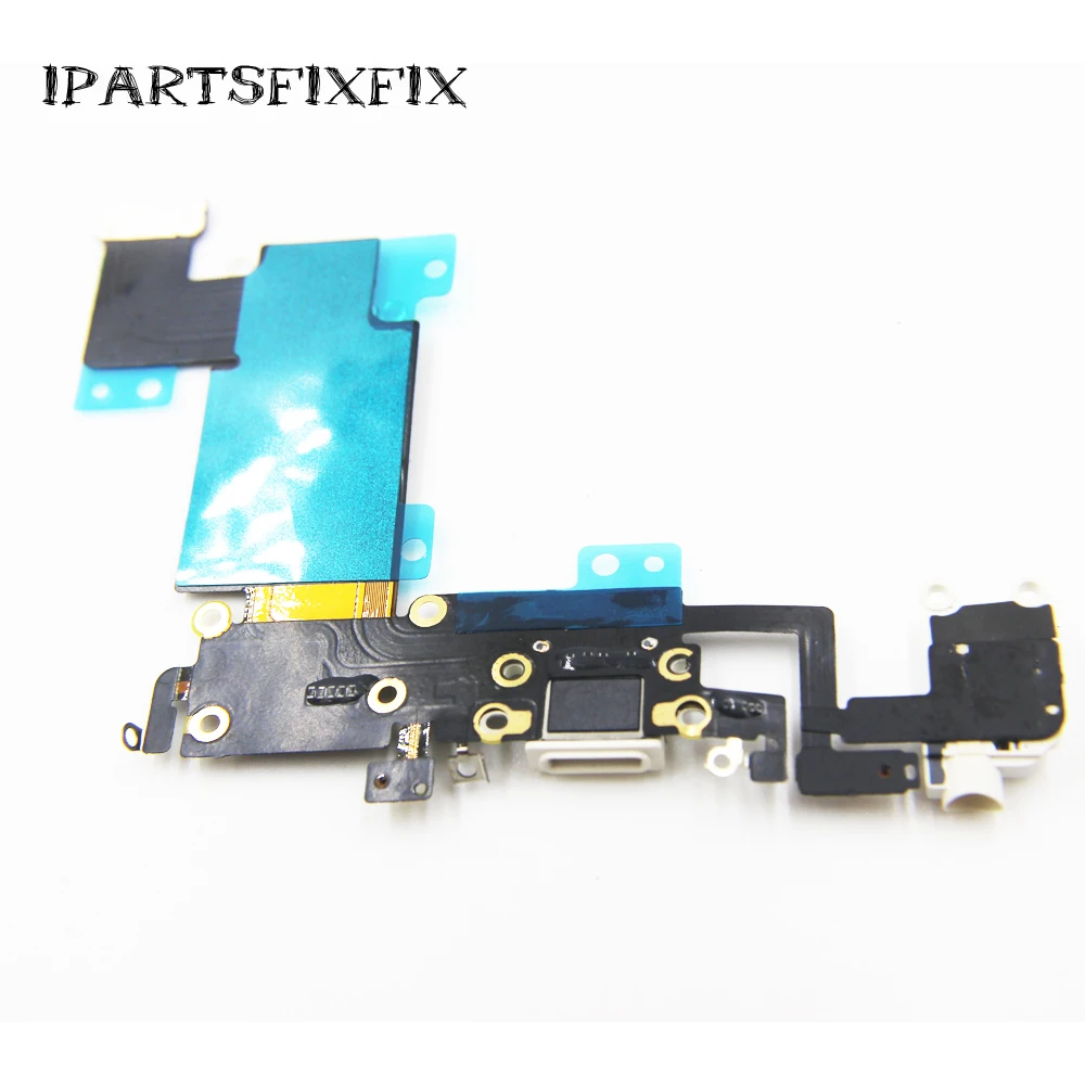 10pcs lot NEW Charger Charging Port USB Connector Dock Headphone Audio Jack Flex Cable For iPhone 6S Plus 5 5 