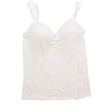 Womens Wireless Bras Seamless Bra Padded Solid  Tank Top Straps M L ► Photo 3/6