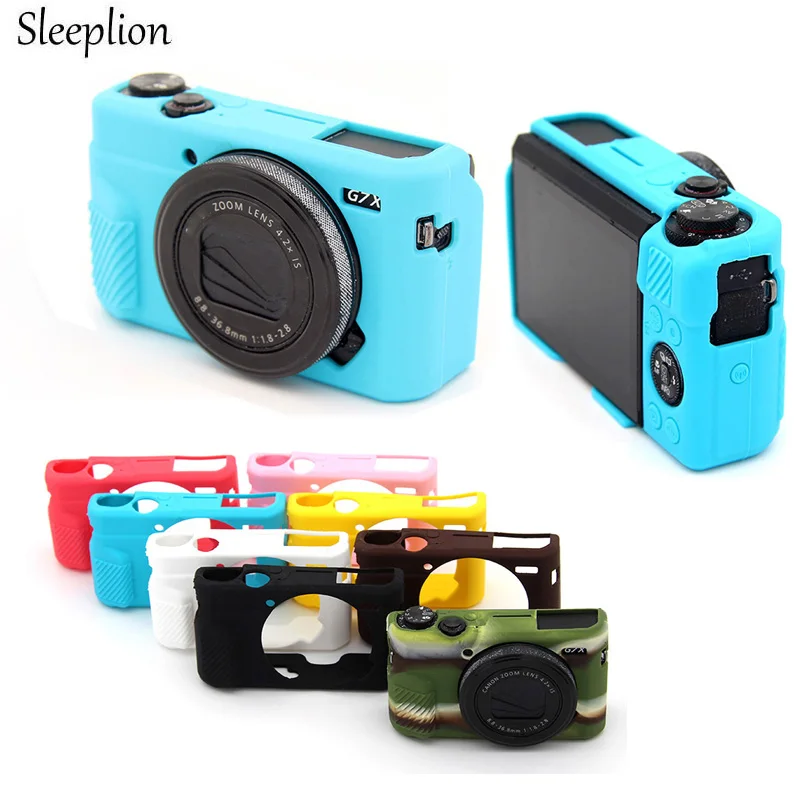 Funda Protectora de Silicona Suave y Ligera para c/ámara Canon G7XII//G7X Mark II