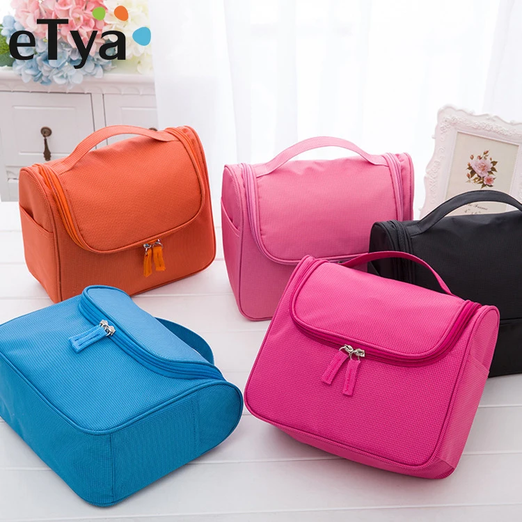 eTya Woman Cosmetic Bag Fashion Beauty Makeup Bag Portable Waterproof Travel Toiletry Bag Large Capacity Storage Case Wash Pouch