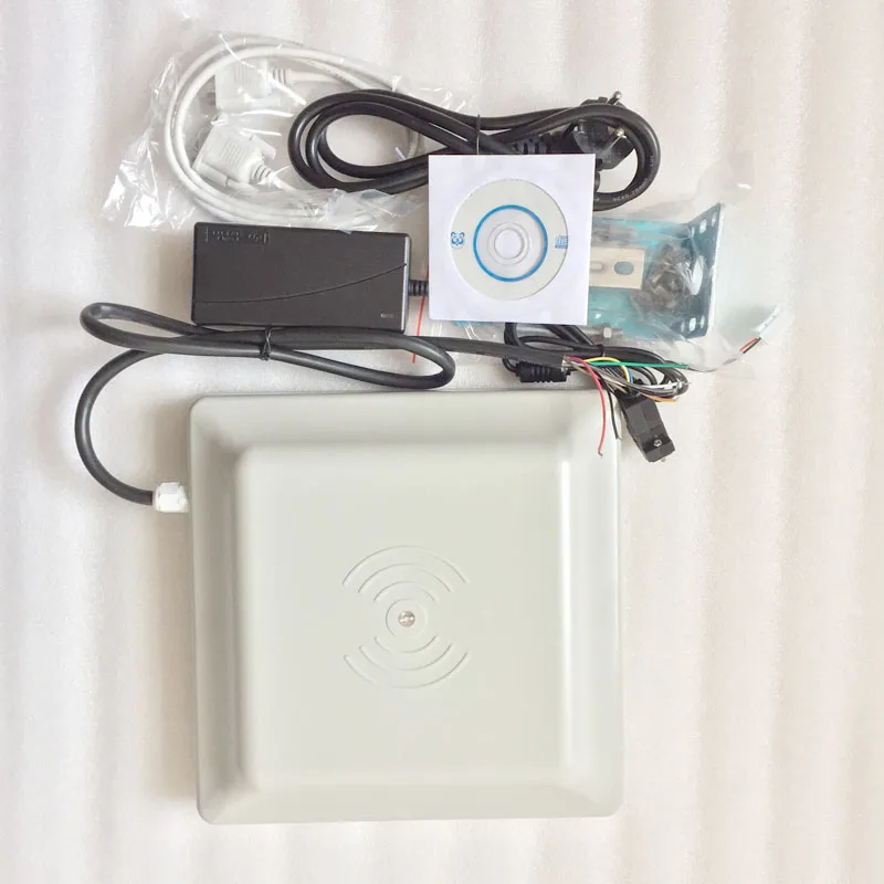 Свободный SDK_Long range пассивный uhf rfid считыватель 2 ~ 5 метров расстояние и WG26/34 RS232/485
