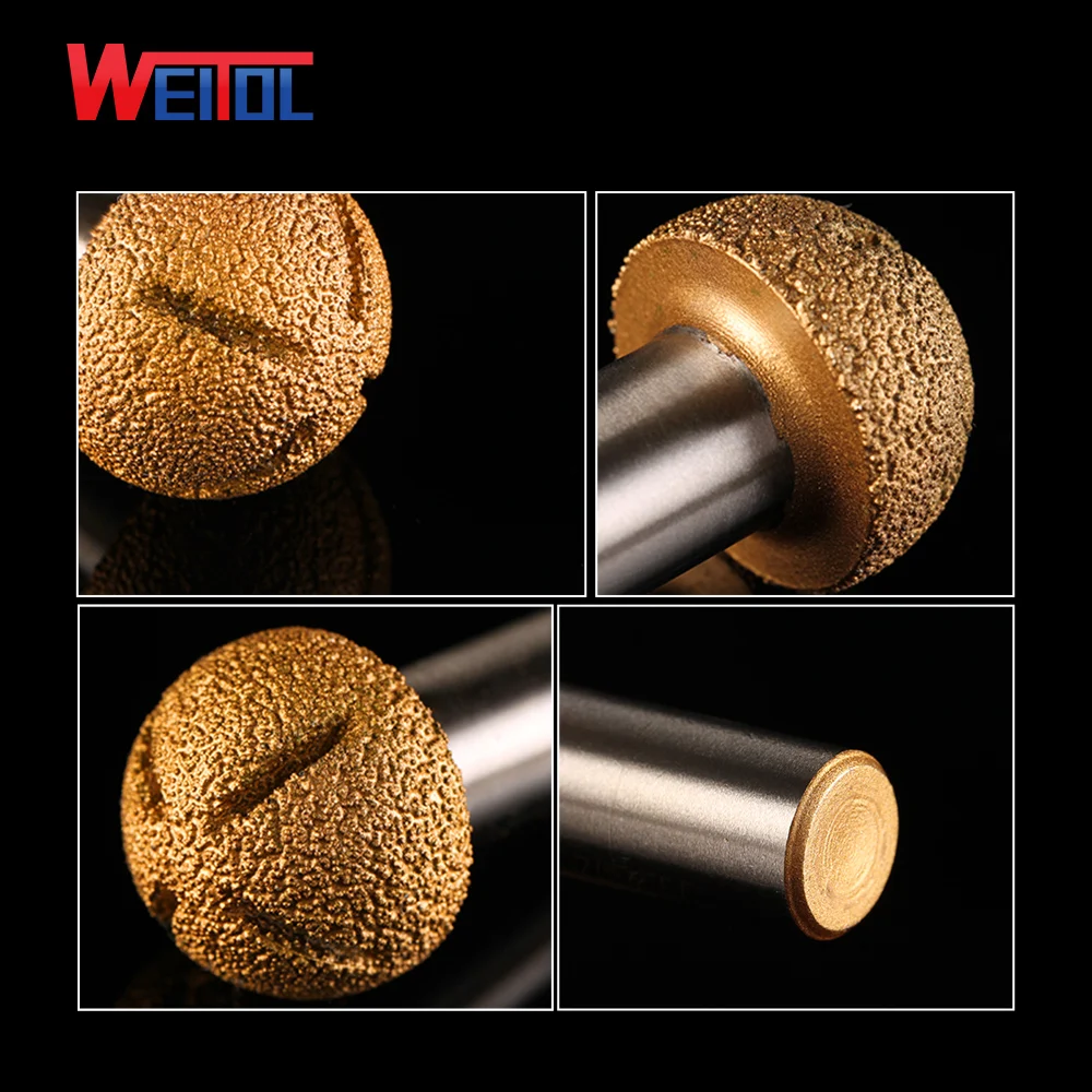 WeiTol бесплатная доставка 1 шт. Алмазные Заусенцы Коробочные биты мраморные фрезы