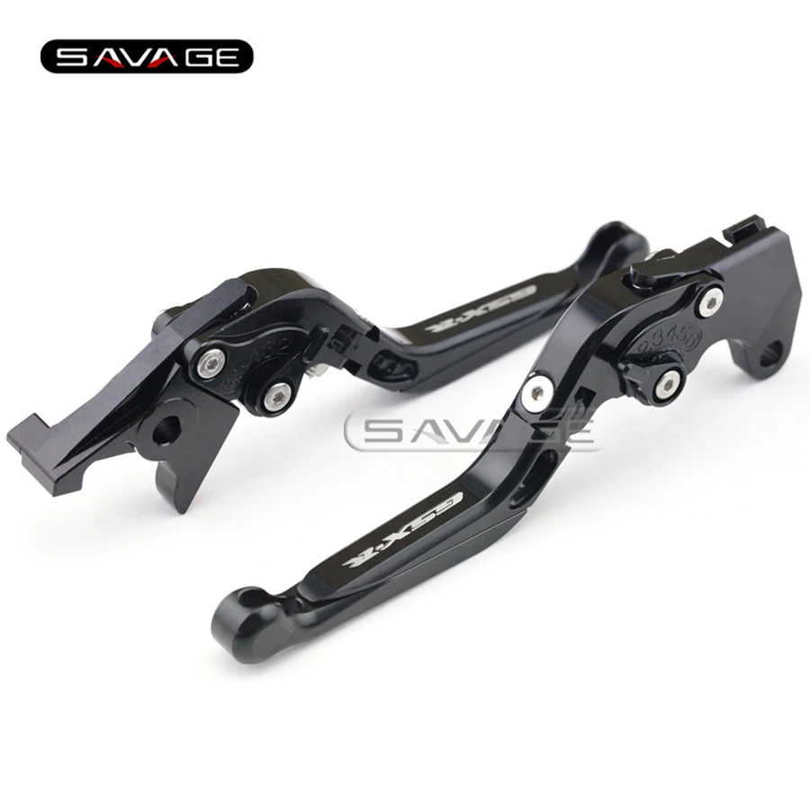 

For SUZUKI GSXR 600/750 GSXR600 GSXR750 96-03, GSXR1000 01-04 Motorcycle Adjustable Folding Extendable Brake Clutch Lever Black