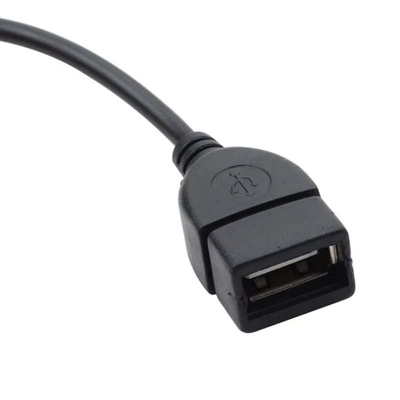 Автомобильный адаптер 1 шт. штекер Mp3 AUX аудио разъем USB 3 5 мм аудиокабель белый