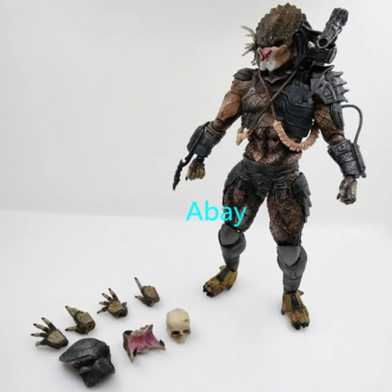 

Alien vs. Predator The Predator PA Lone wolf YAUTJA Marauders Ultimate warrior Birthday Gift PVC Action Figure Toy BOX 28CM J106