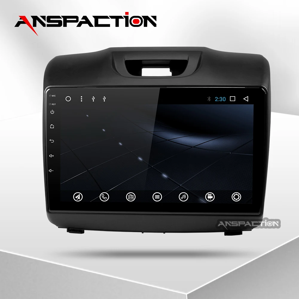 Top android 8.1 car dvd gps player for Chevrolet S10 ISUZU D-MAX 2015-2018 Car DVD player Radio video player Navigation GPS 1