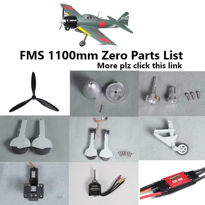 rc plane parts list