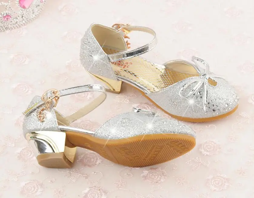 Children's high-heeled sandals-22