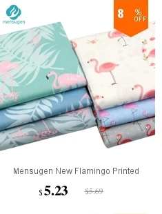 Mensugen/хлопковая ткань с цветочным узором для девочек; платье для девочек; швейная повязка на голову; подушки; одеяло; Одежда для кукол; одежда для скрапбукинга; сделай сам