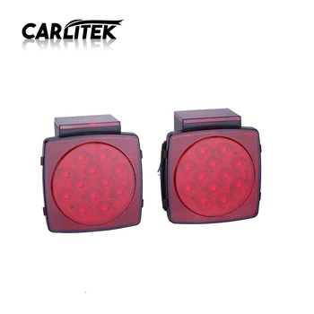 

CARLitek High Bright Led Tail Light Truck Trailer 12V 12 Leds Day Night Lighting Source Auto Car Accessories Parts 2Pcs