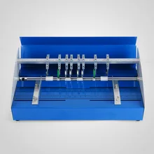 Новая Металлическая 3в1 электрическая обложка книги машина для фальцовки бумаги карты складной бумаги точечная резка линии