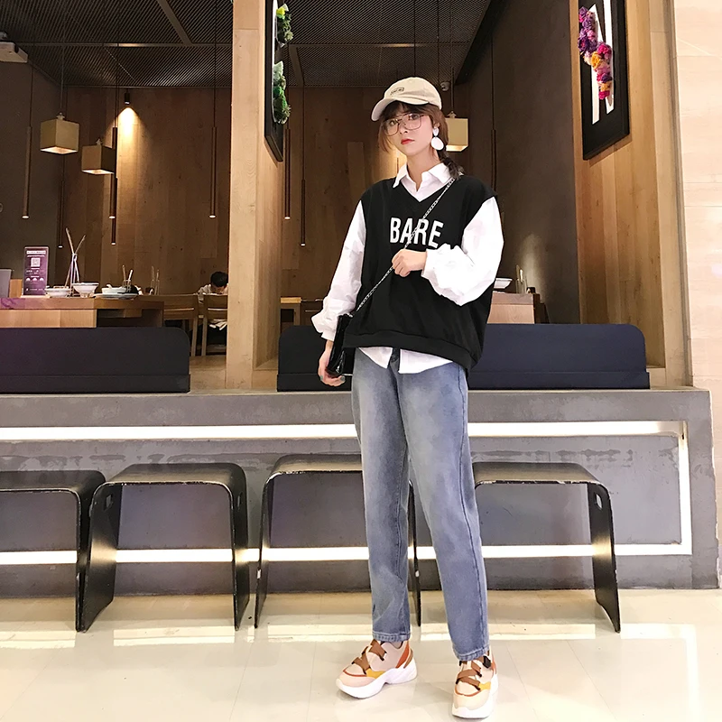 GUUZYUVIZ Warm Thicken Velvet Jeans Woman Autumn Winter Plus Size Casual Denim Pants Mujer Vintage Jean Taille Haute Femme