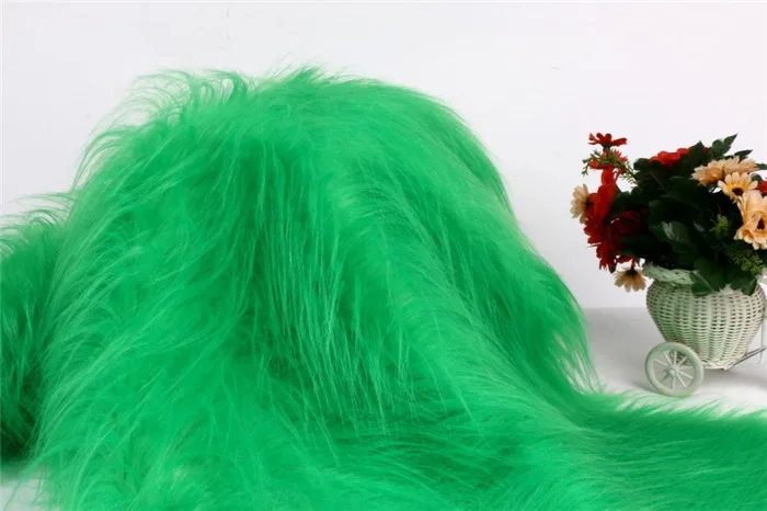 Luxury Long Hair Faux Fur Fabric Plush Toy Fabric 50x150cm