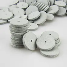 100 шт. Стоматологическая лаборатория силиконовые полировальные колеса роторный Полировальный Инструмент резиновый