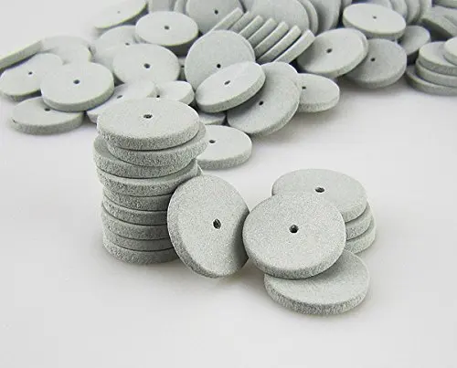 

100 PCS Dental Lab Silicone Polishing Wheel Rotary Polisher Tool Rubber