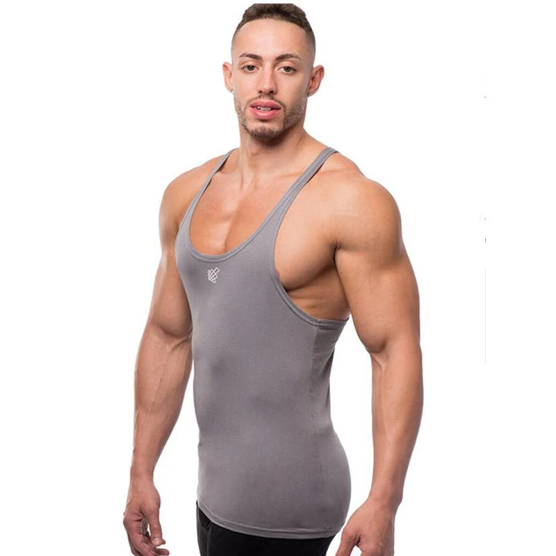 Sleeveless Shirt Tanktop Men vest (8)