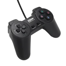 USB 2,0 Управление Лер геймпад для ПК USB джойстик для PC игры Проводная компьютерная Управление для Windows ноутбук подключи и play