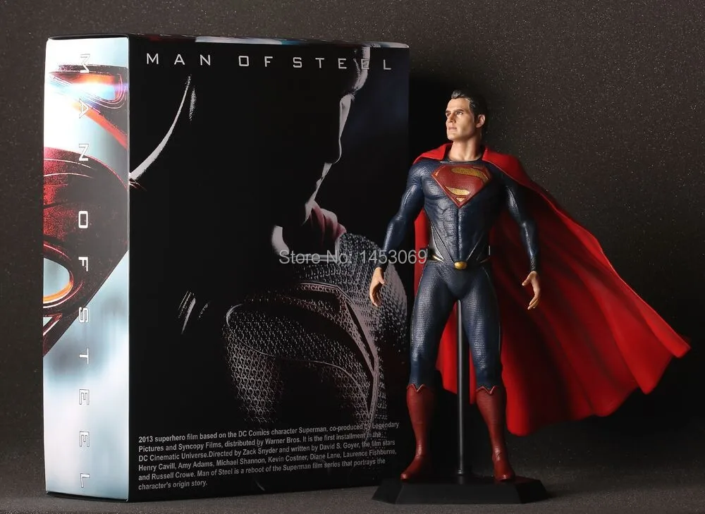 

Crazy Toys Superman Man of Steel PVC Action Figure Collectible Model Toy 12" 30CM Free Shipping HRFG278