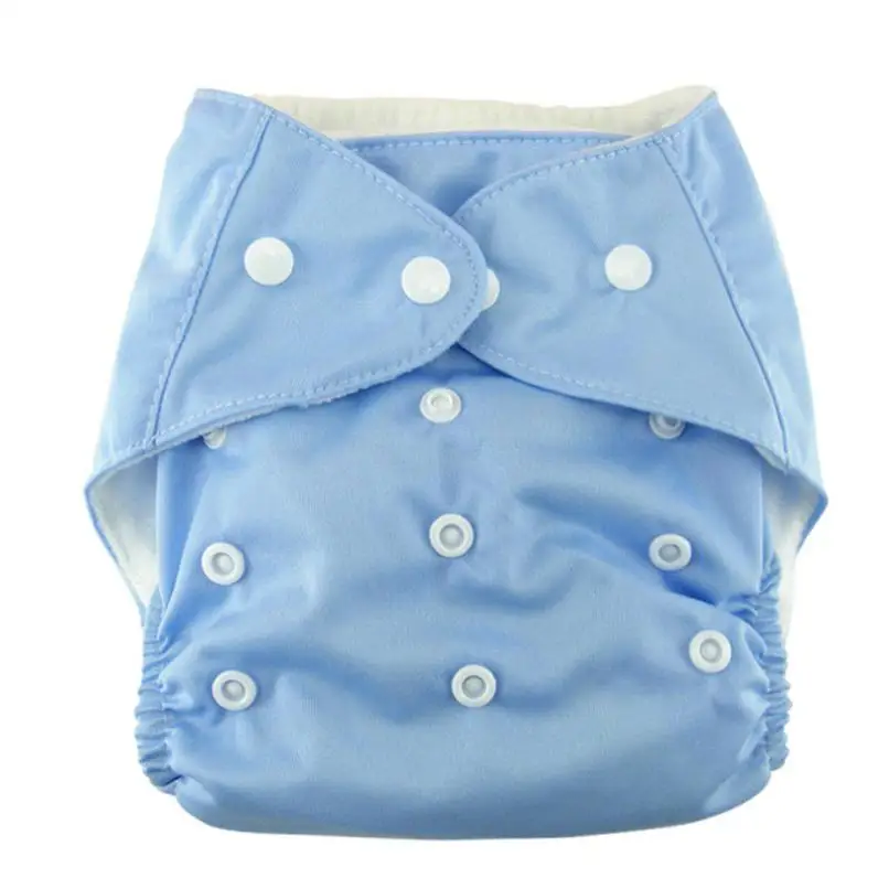 Новые модные милые детские подгузники хлопок отрегулировать новорожденных ткань пеленки Training Штаны предотвращения утечки стороны