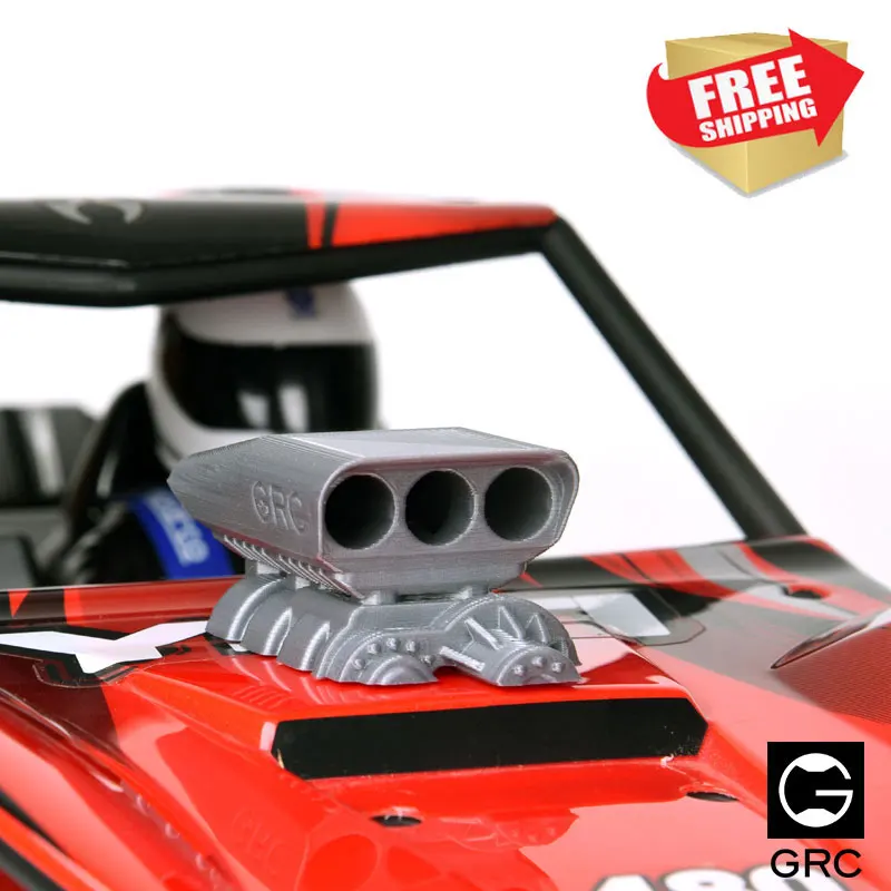 

RC Car GRC Big Snowman 1/8 Supercharger hood air inlet Axial Yeti 90032 #GAX0009A option upgrade parts