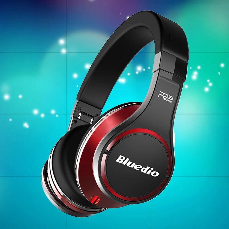  Bluedio U(UFO) Bluetooth Headphone/Headset Patented 8 Drivers/3D Sound/Aluminum Alloy/HiFi Wireless Headphone 