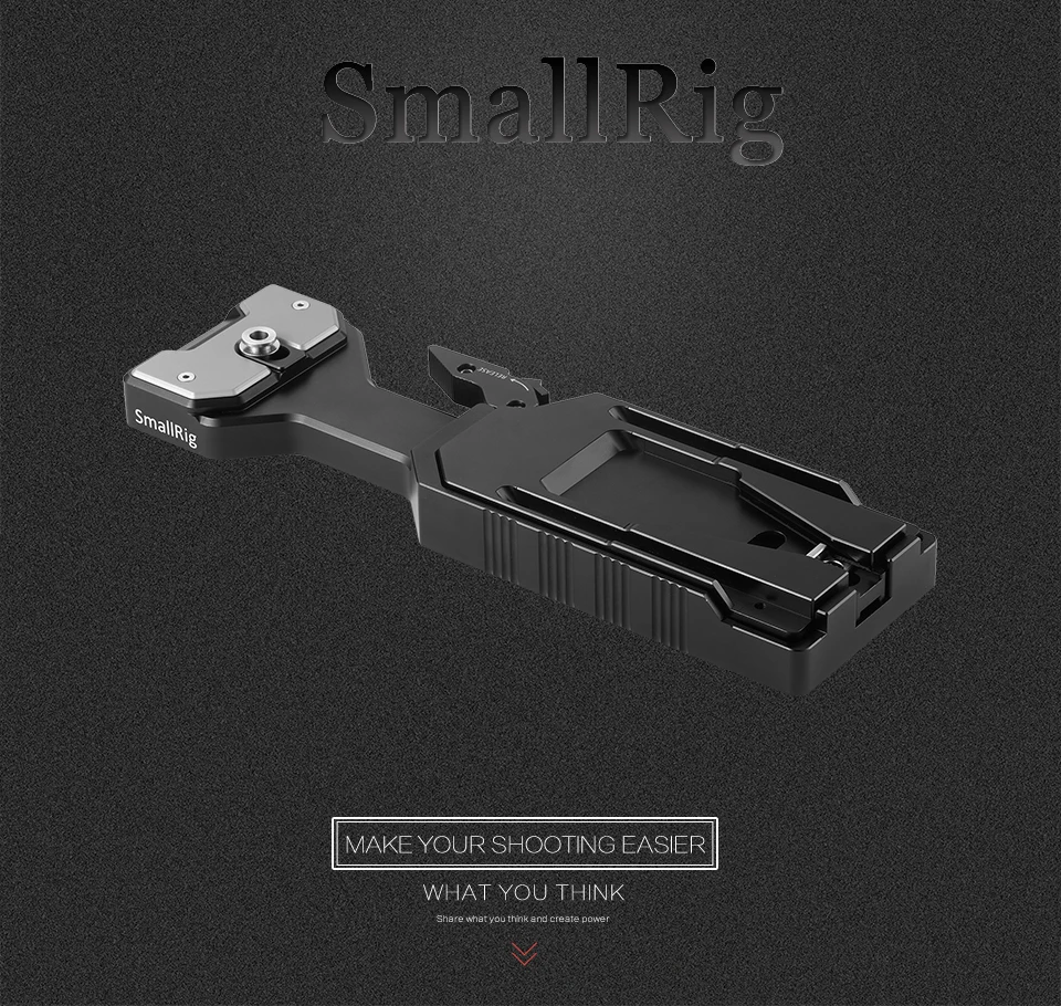 Smallrig VCT-14 быстросъемная пластина штатива с 1/4 3/8 резьбовыми отверстиями для камеры видеокамеры 2169