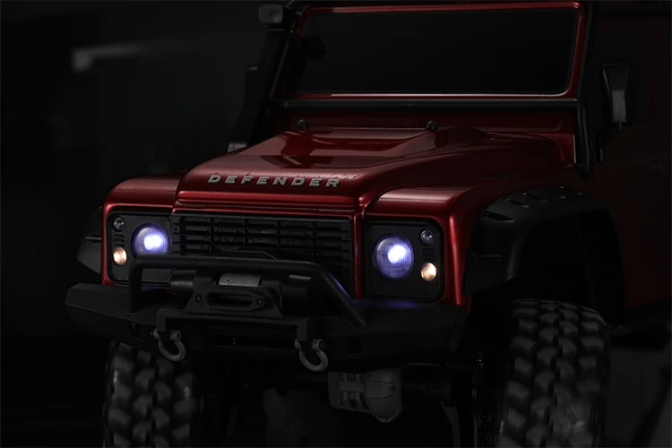 1:10 радиоуправляемая автомобильная система для скалолазания светодиодная Trx 4