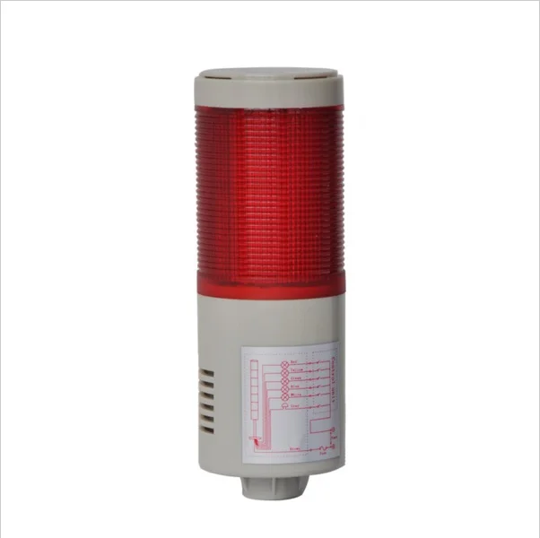 LTA 205 DC12V DC24V AC220V 1 Layer Bulb tower light with Sound
