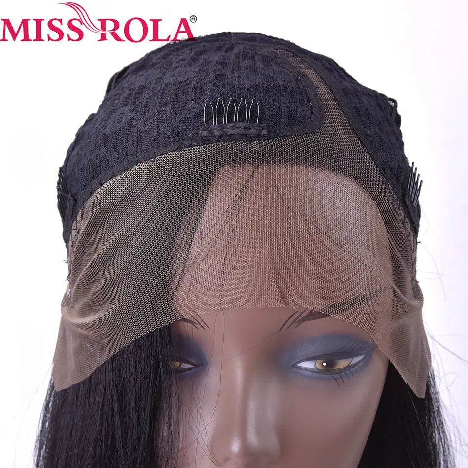 Парик Miss Rola для чернокожих женщин парик из синтетического кружева спереди с