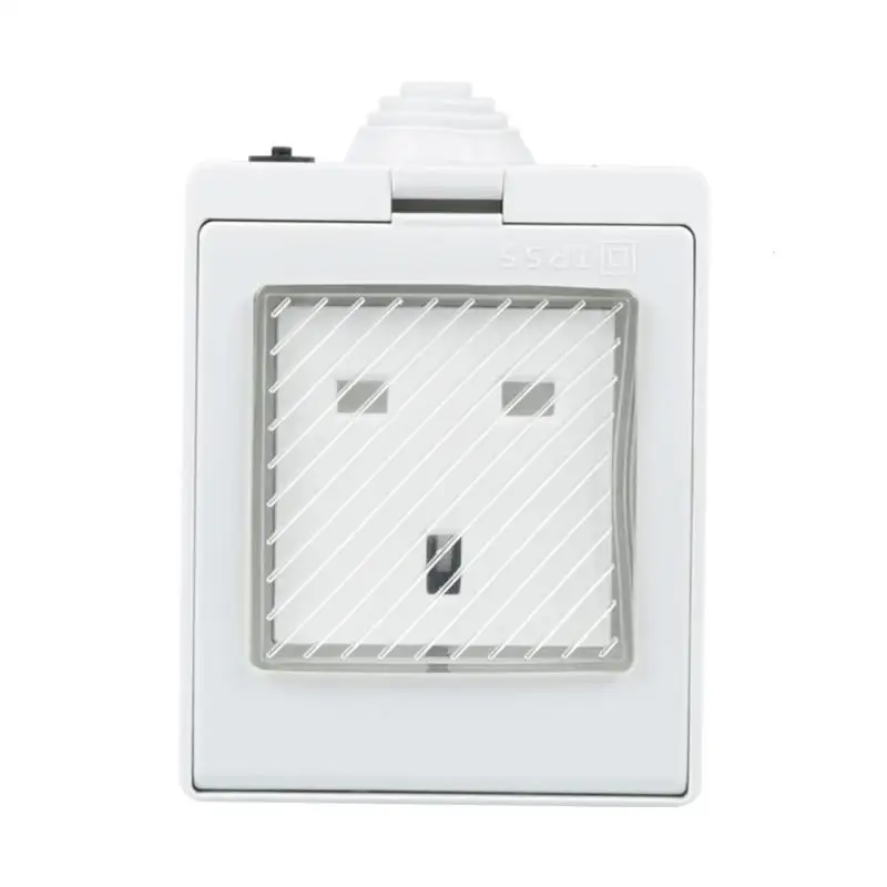 

UK US Smart Plug WiFi Socket Outdoor Socket IP55 Waterproof App Remote Control Work with Amazon Alexa Google Home IFTTT Timing