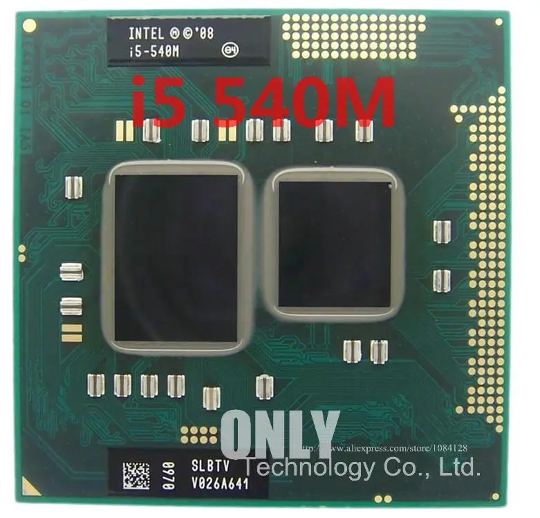 540M Laptop notebook Core CPU PGA i5-540M 988 Processor Intel cpu i5
