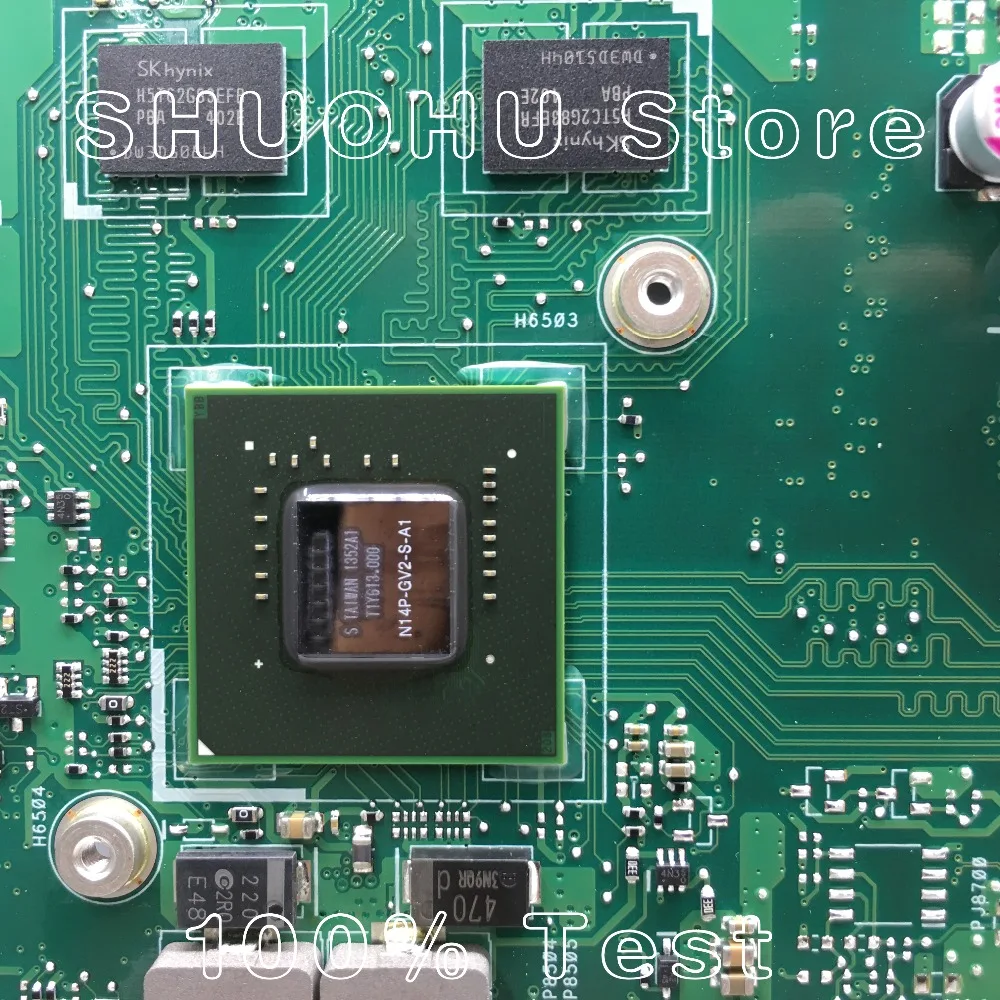  KEFU For ASUS X75VB R704V X75A X75VD X75V X75VC 4GB Memory GT740M HM70 laptop motherboard tested 10