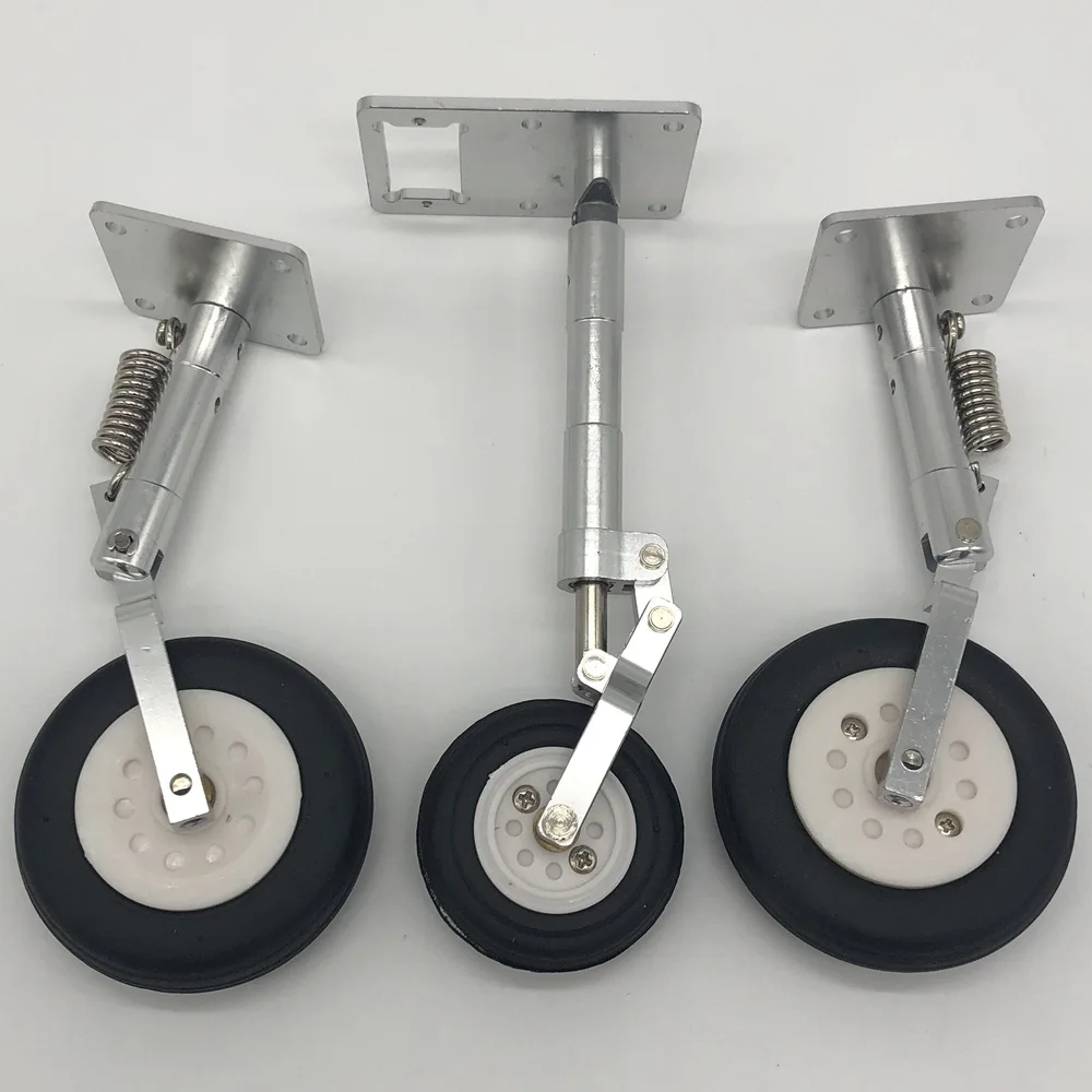 

Metal landing gear for HSD Hobby A-903 Sonic KIT903 90mm EDF rc jet plane KIT white color for DIY