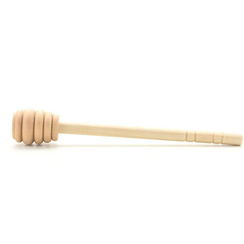 

1 Pcs Long Handle Wood Spoons 14.5cm Mini Bee Honey Hand Stirrer Drink Stirring Stick Rod Spoon Dipper Drizzler