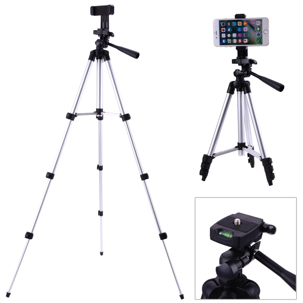  Professional Foldable Camera Tripod Holder Stand 1/4