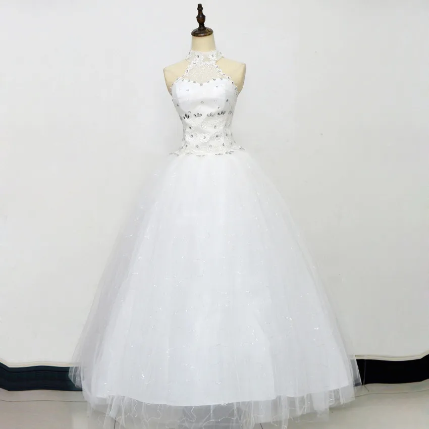 

2018 bridal tube top ivory long design strap slim plus size spring and summer Wedding Dresses