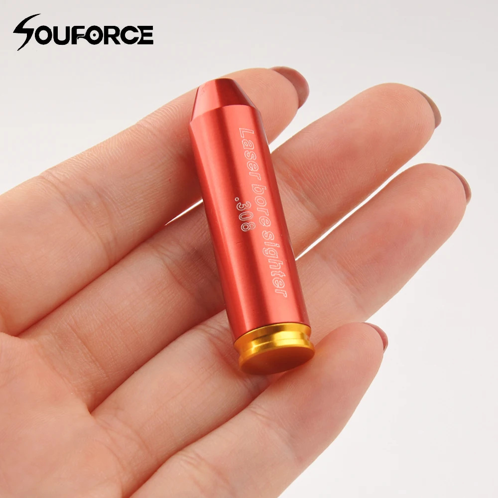 

Bore Sight .243/.308Win/7mm-08REM Red Laser Cartridge Boresighter Tactical Airsoft Gun Accessory for Hunting