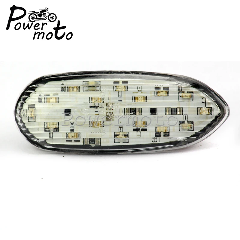 Motorcycle LED Turn Signal Amber Lamp Replacement Flush Mount