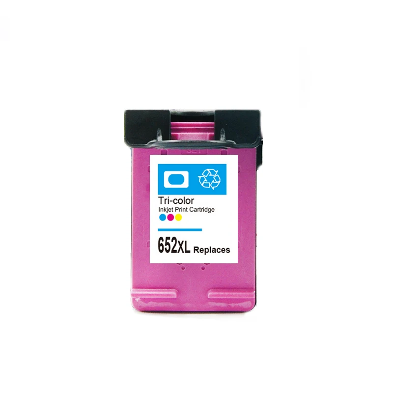 New Color Compatible Ink Cartridge for hp 652 xl for hp DeskJet ink