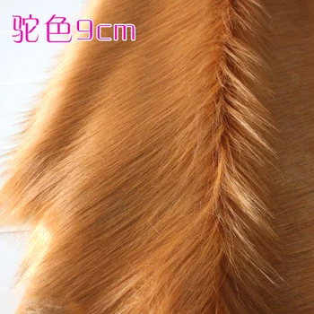 

ZYFMPTEX 9cm Top A Faux Fur Plush Toy Fabric 150cm Width Luxury Long Hair Faux Fur Fabric For Handmade Sewing Clothes Doll Fur