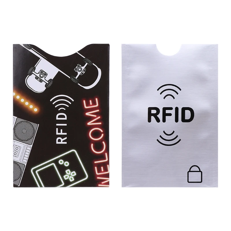 

Anti Scan Credit Card Case Cover RFID Protector Shield Holder Secure Case Blocking Sleeve