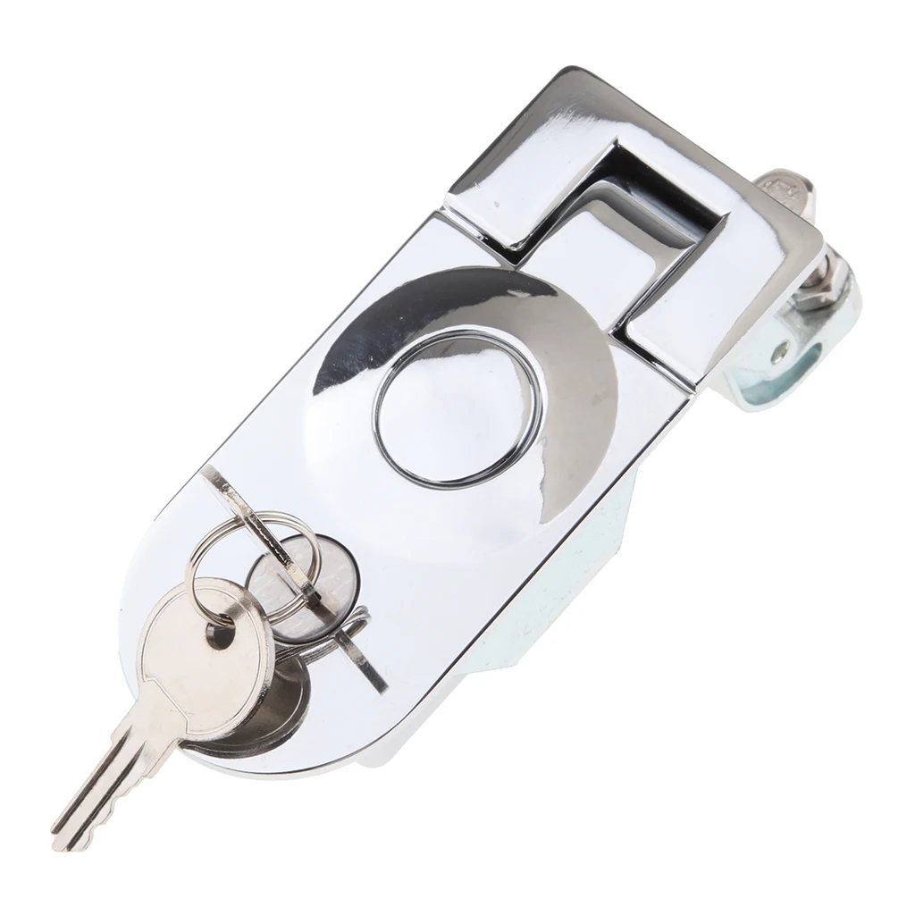 Flush Lever Compression Latch Key Lock For RV / Camper / Trailer / Motorhome