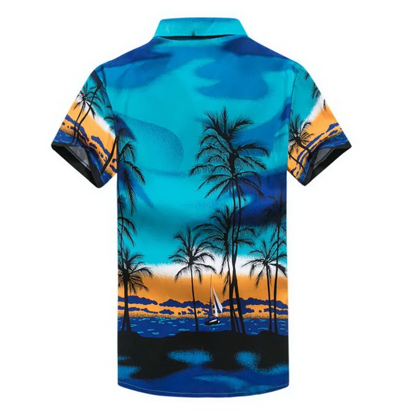 LiDuoMan Casual Mens Khaki Print Short-Sleeved Shirt Blouse Man Summer Men Shirt Sleeve Cotton LiDuoMan Casual Mens Khaki Print Short-Sleeved Shirt Blouse Man Summer Men Shirt Sleeve Cotton