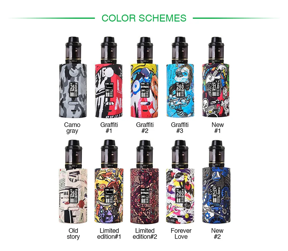 Vapor Storm Puma 200W TC Kit with Hawk Tank