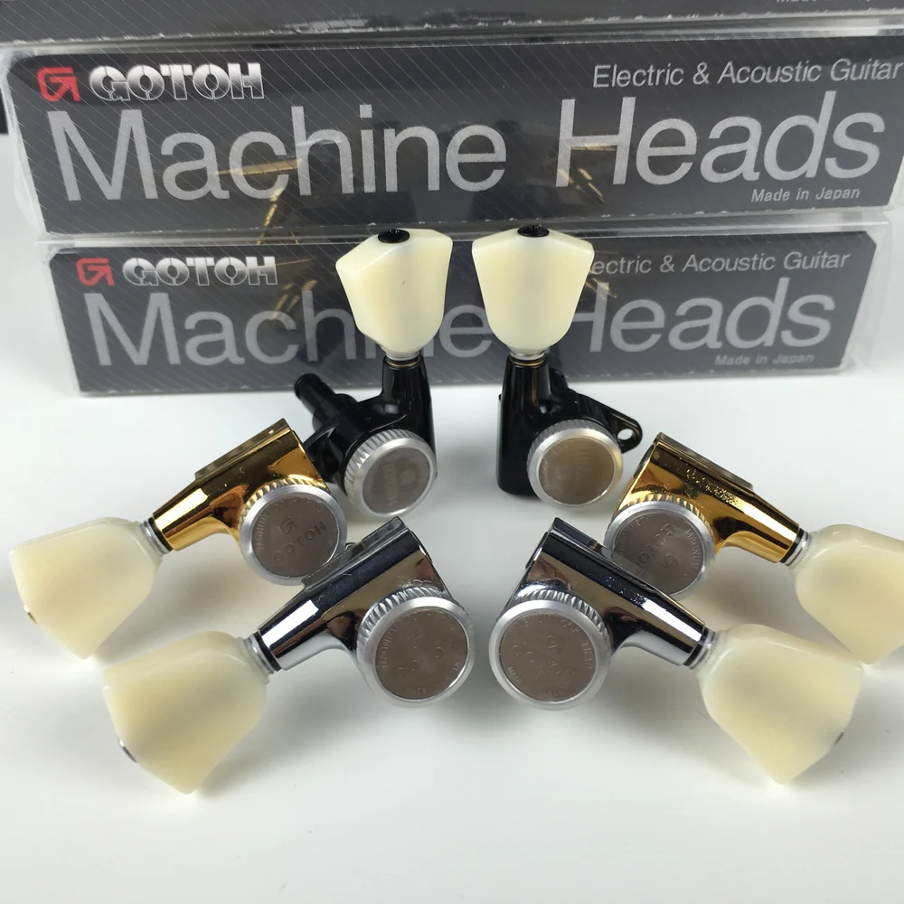 Оригинальный GOTOH SG301 MG T электрогитара блокировка машины головки тюнеры (хром