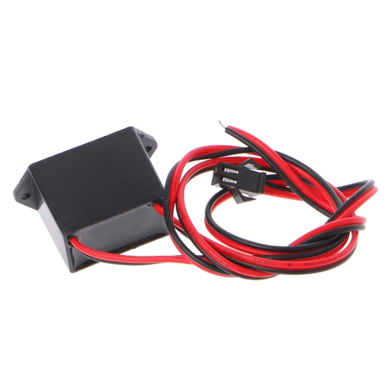 

Mini DC 12V powered controller 1-5M EL Wire Cable Flexible Neon Glow Strip Light Power Driver Inverter