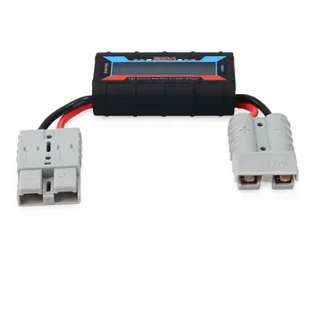 

130A Watt Meter Power Analyzer Digital LCD Solar Volt Amp Anderson Style Plug