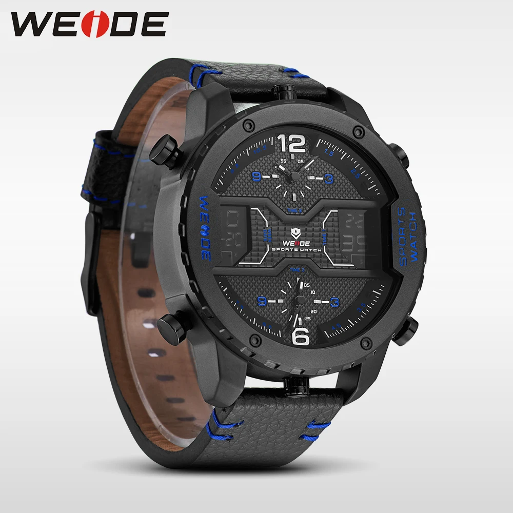 WEIDE оригинальные Роскошные брендовые большие кварцевые часы с циферблатом