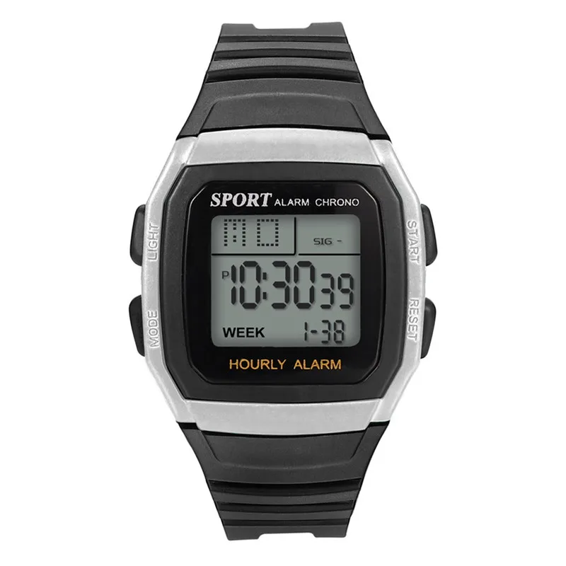 

Fashion Watch Men Personality Simple High-End Multi-Function 30M Sports Waterproof Men's Electronic Watch Reloj hombre W2