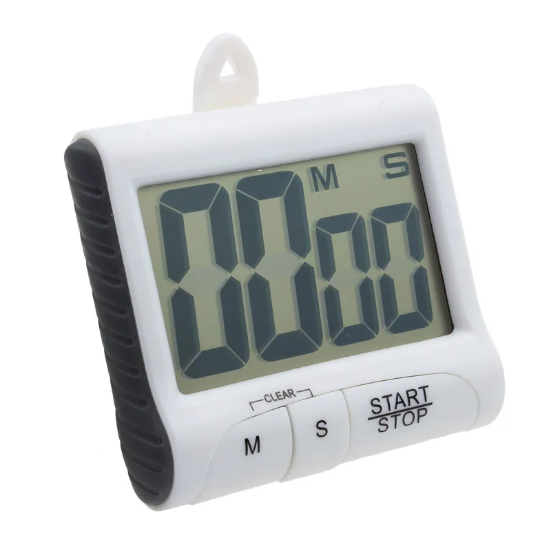 Digital Kitchen Count Down Counter Timer Beeping Alarm Clockin